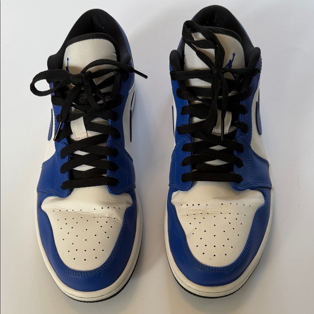 Men's Blue and White Sneakers